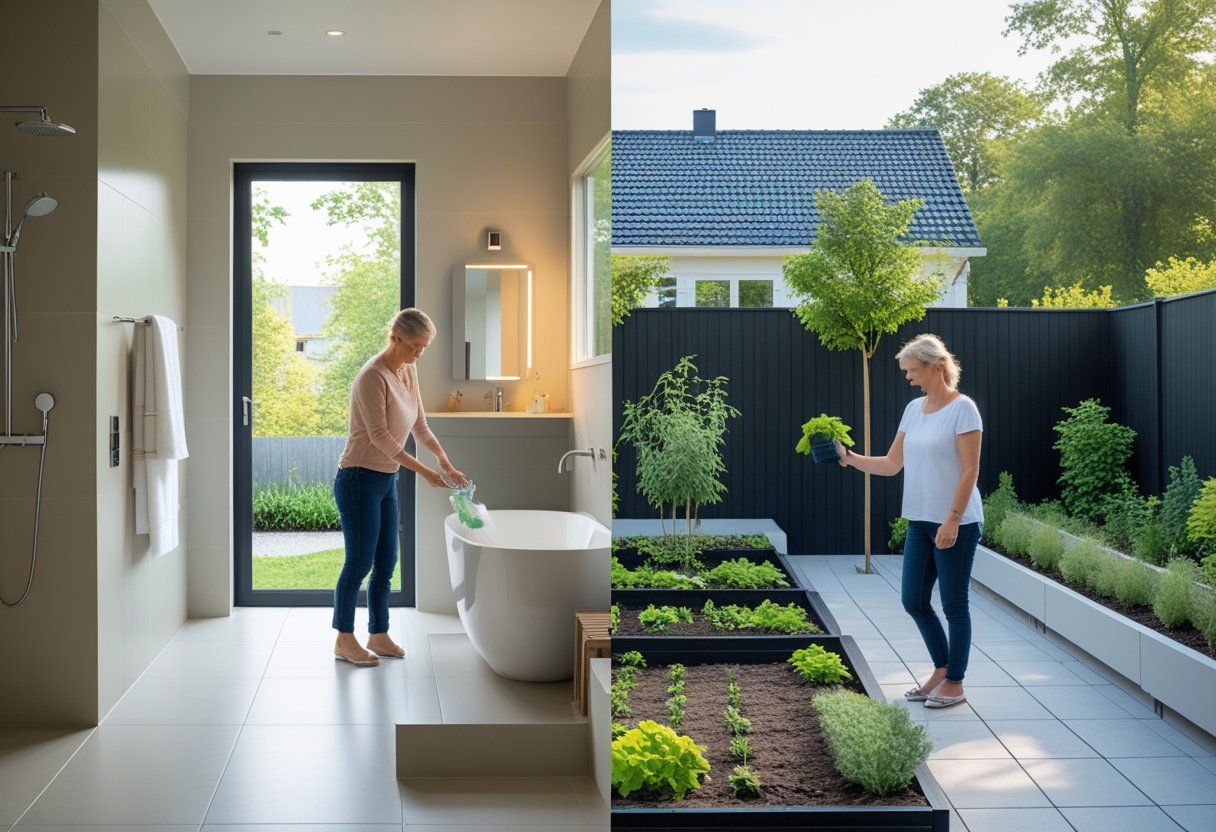 Sådan skaber du et funktionelt badeværelse og en effektiv have i Rødovre